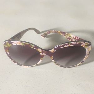 Dolce & Gabbana Sunglasses Floral Print